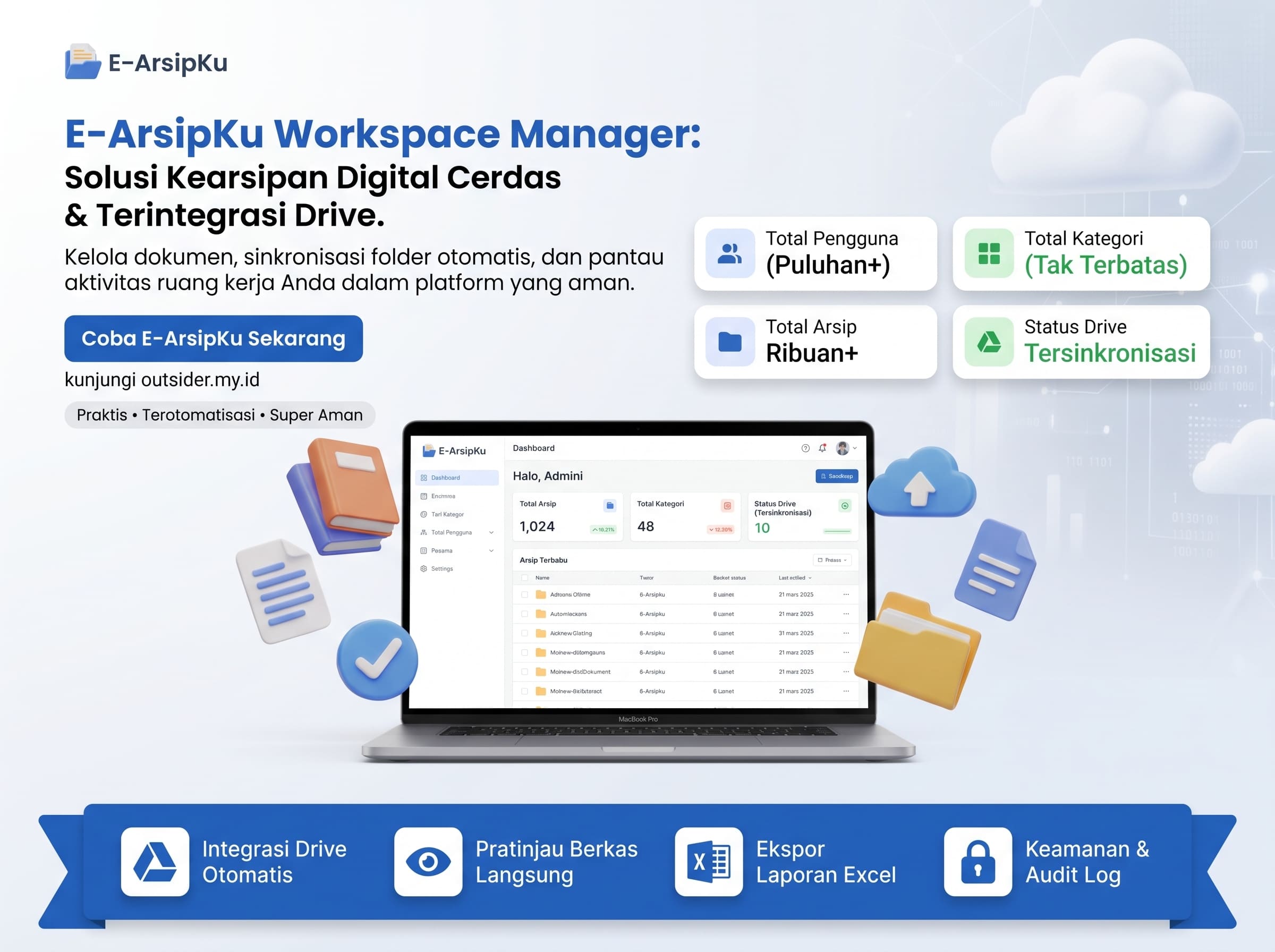 E-ArsipKu | Workspace Manager